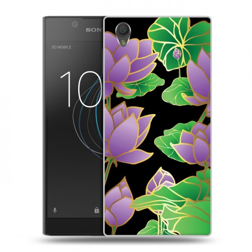 Дизайнерский пластиковый чехол для Sony Xperia L1 Люксовые цветы