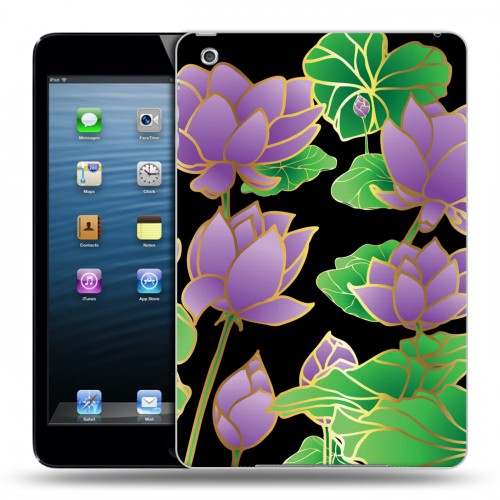 Дизайнерский пластиковый чехол для Ipad Mini Люксовые цветы