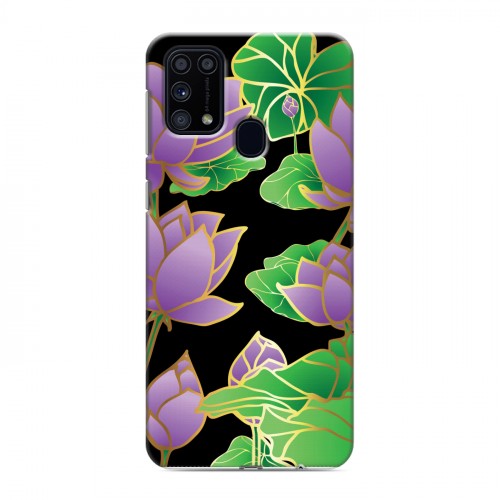 Дизайнерский силиконовый чехол для Samsung Galaxy M31 Люксовые цветы