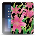 Дизайнерский силиконовый чехол для Huawei MediaPad M2 10 Люксовые цветы
