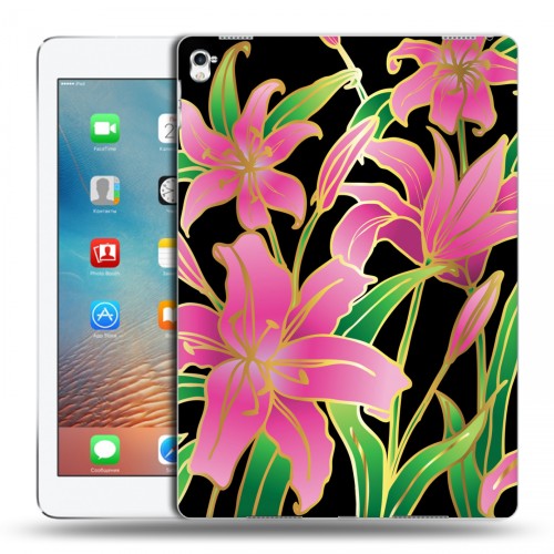 Дизайнерский пластиковый чехол для Ipad Pro 9.7 Люксовые цветы