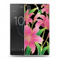 Дизайнерский пластиковый чехол для Sony Xperia L1 Люксовые цветы