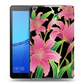 Дизайнерский силиконовый чехол для Huawei MediaPad M5 lite 8 Люксовые цветы