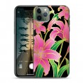 Дизайнерский пластиковый чехол для Iphone 11 Pro Люксовые цветы