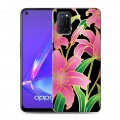 Дизайнерский пластиковый чехол для OPPO A52 Люксовые цветы