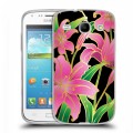Дизайнерский пластиковый чехол для Samsung Galaxy Core Люксовые цветы