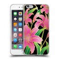 Дизайнерский силиконовый чехол для Iphone 6 Plus/6s Plus Люксовые цветы