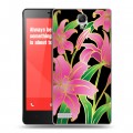 Дизайнерский пластиковый чехол для Xiaomi RedMi Note Люксовые цветы