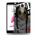 Дизайнерский пластиковый чехол для LG G4 Stylus Бандитские маски