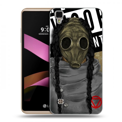 Дизайнерский силиконовый чехол для LG X Style Бандитские маски