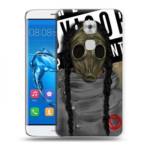 Дизайнерский пластиковый чехол для Huawei Nova Plus Бандитские маски