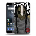 Дизайнерский пластиковый чехол для Nokia 6 (2018) Бандитские маски