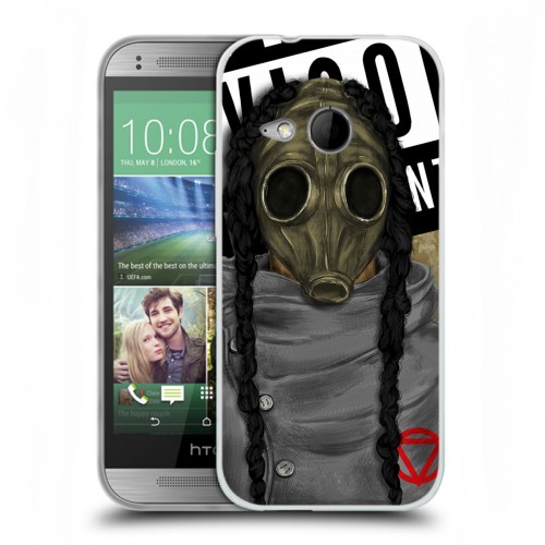 Дизайнерский пластиковый чехол для HTC One mini 2 Бандитские маски