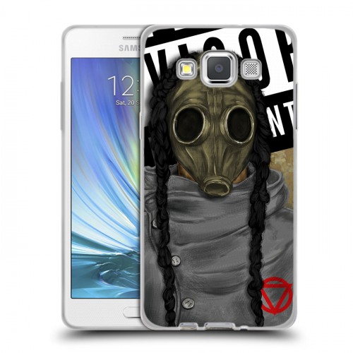 Дизайнерский пластиковый чехол для Samsung Galaxy A5 Бандитские маски