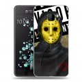 Дизайнерский пластиковый чехол для HTC U Ultra Бандитские маски