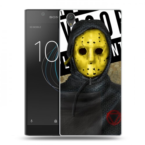 Дизайнерский пластиковый чехол для Sony Xperia L1 Бандитские маски