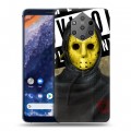 Дизайнерский силиконовый чехол для Nokia 9 PureView Бандитские маски