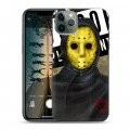 Дизайнерский пластиковый чехол для Iphone 11 Pro Бандитские маски
