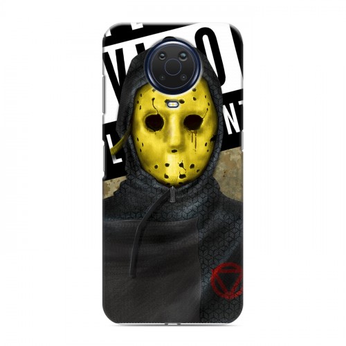 Дизайнерский силиконовый чехол для Nokia G20 Бандитские маски