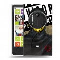 Дизайнерский пластиковый чехол для Nokia Lumia 1020 Бандитские маски