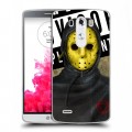 Дизайнерский пластиковый чехол для LG G3 (Dual-LTE) Бандитские маски