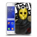 Дизайнерский пластиковый чехол для Samsung Galaxy Core 2 Бандитские маски