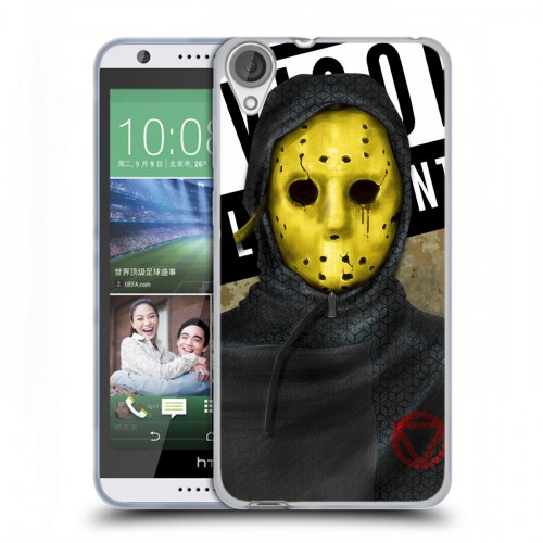 Дизайнерский силиконовый чехол для HTC Desire 820 Бандитские маски