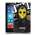 Дизайнерский пластиковый чехол для Microsoft Lumia 435 Бандитские маски