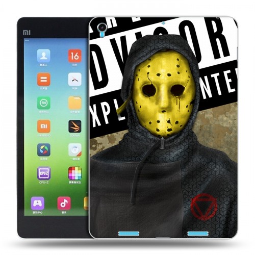 Дизайнерский силиконовый чехол для Xiaomi MiPad Бандитские маски