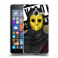 Дизайнерский пластиковый чехол для Microsoft Lumia 640 XL Бандитские маски
