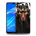 Дизайнерский пластиковый чехол для Huawei Y6 (2019) Бандитские маски