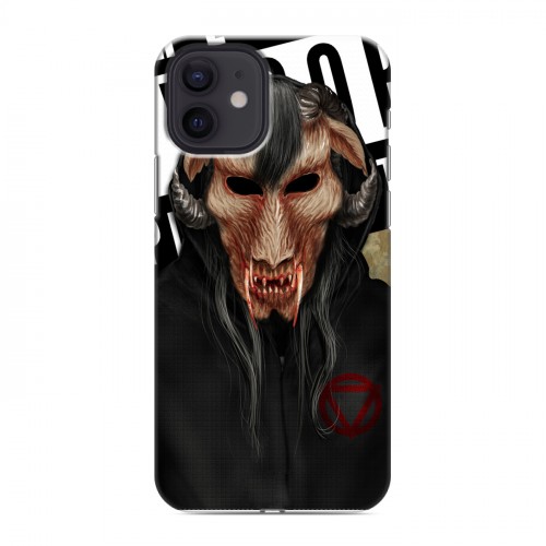 Дизайнерский силиконовый чехол для Iphone 12 Бандитские маски