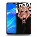 Дизайнерский пластиковый чехол для Huawei Y6 (2019) Бандитские маски