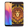 Дизайнерский силиконовый с усиленными углами чехол для Xiaomi RedMi 8A Животные Барокко