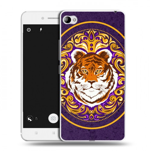 Дизайнерский пластиковый чехол для Lenovo S90 Животные Барокко