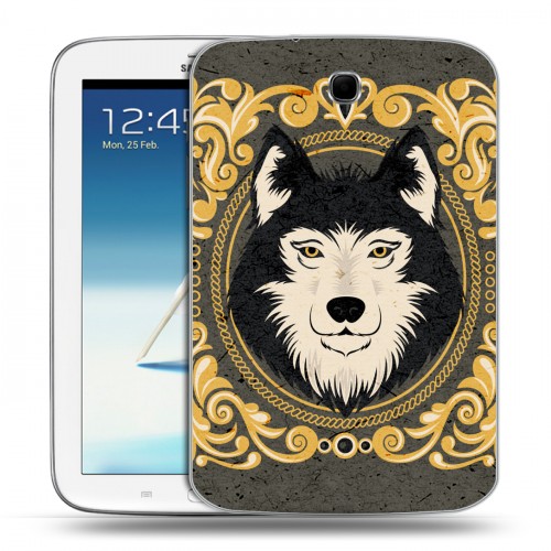 Дизайнерский силиконовый чехол для Samsung Galaxy Note 8.0 Животные Барокко