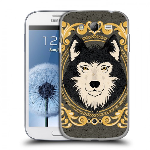 Дизайнерский пластиковый чехол для Samsung Galaxy Grand Животные Барокко