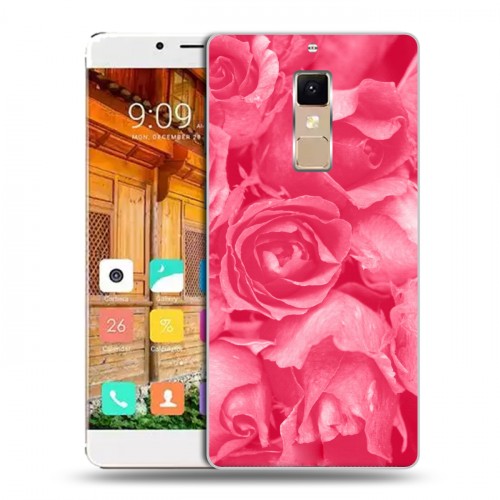 Дизайнерский пластиковый чехол для Elephone S3 Монохромные цветы