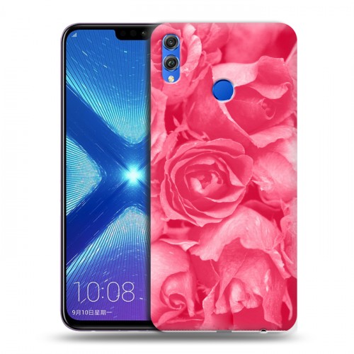 Дизайнерский силиконовый чехол для Huawei Honor 8X Монохромные цветы