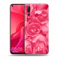 Дизайнерский пластиковый чехол для Huawei Nova 4 Монохромные цветы