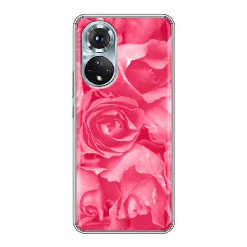 Дизайнерский силиконовый чехол для Huawei Honor 50 Монохромные цветы