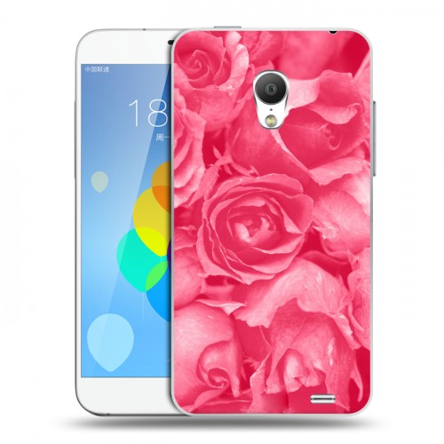 Дизайнерский пластиковый чехол для  Meizu MX3 Монохромные цветы