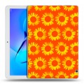 Дизайнерский силиконовый чехол для Huawei MediaPad T3 10 Монохромные цветы