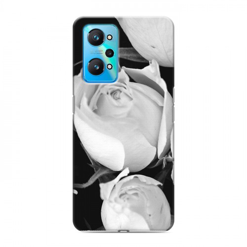 Дизайнерский силиконовый чехол для Realme GT Neo 2 Монохромные цветы