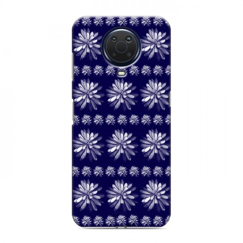 Дизайнерский силиконовый чехол для Nokia G20 Монохромные цветы