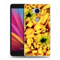 Дизайнерский силиконовый чехол для Huawei Honor 5X Монохромные цветы