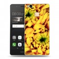Дизайнерский пластиковый чехол для Huawei P9 Lite Монохромные цветы