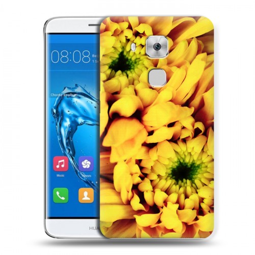 Дизайнерский пластиковый чехол для Huawei Nova Plus Монохромные цветы