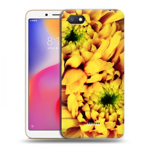 Дизайнерский пластиковый чехол для Xiaomi RedMi 6A Монохромные цветы