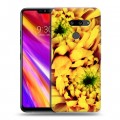 Дизайнерский пластиковый чехол для LG G8 ThinQ Монохромные цветы